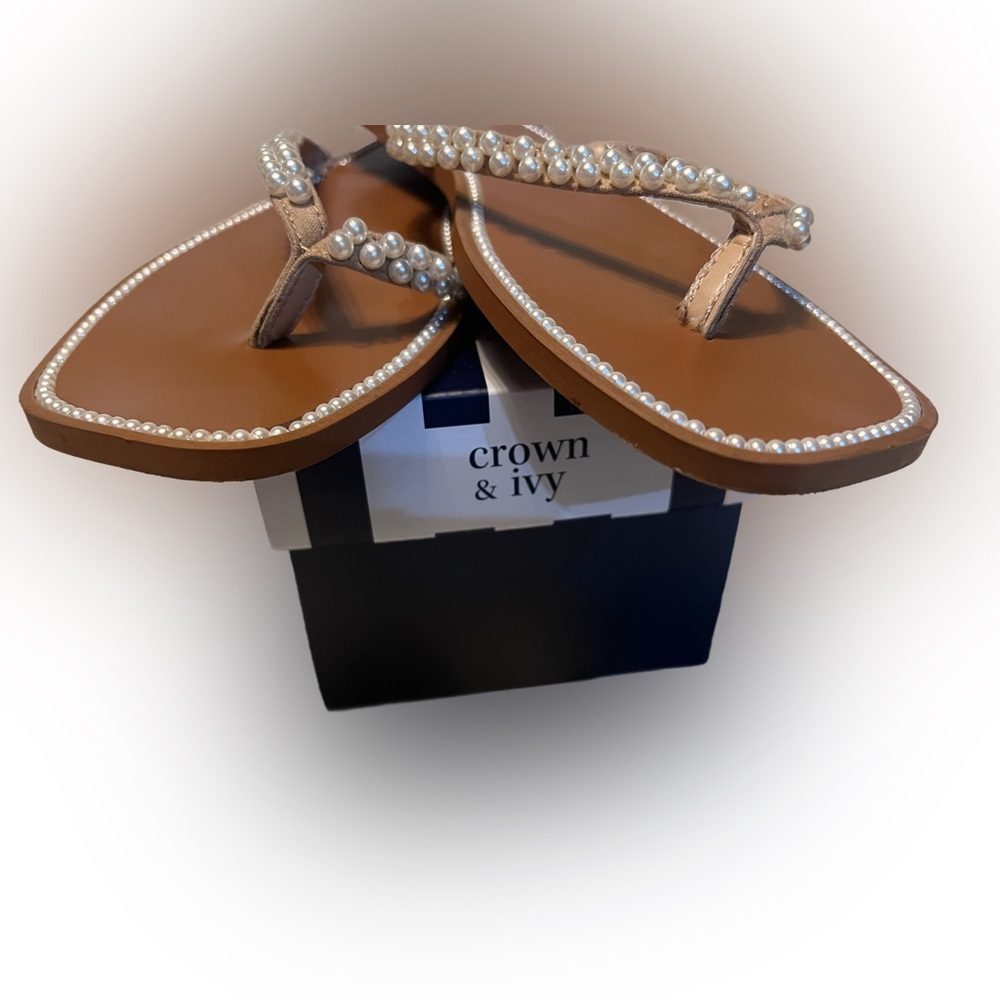 Women's Ellie Pearl Thong Sandals